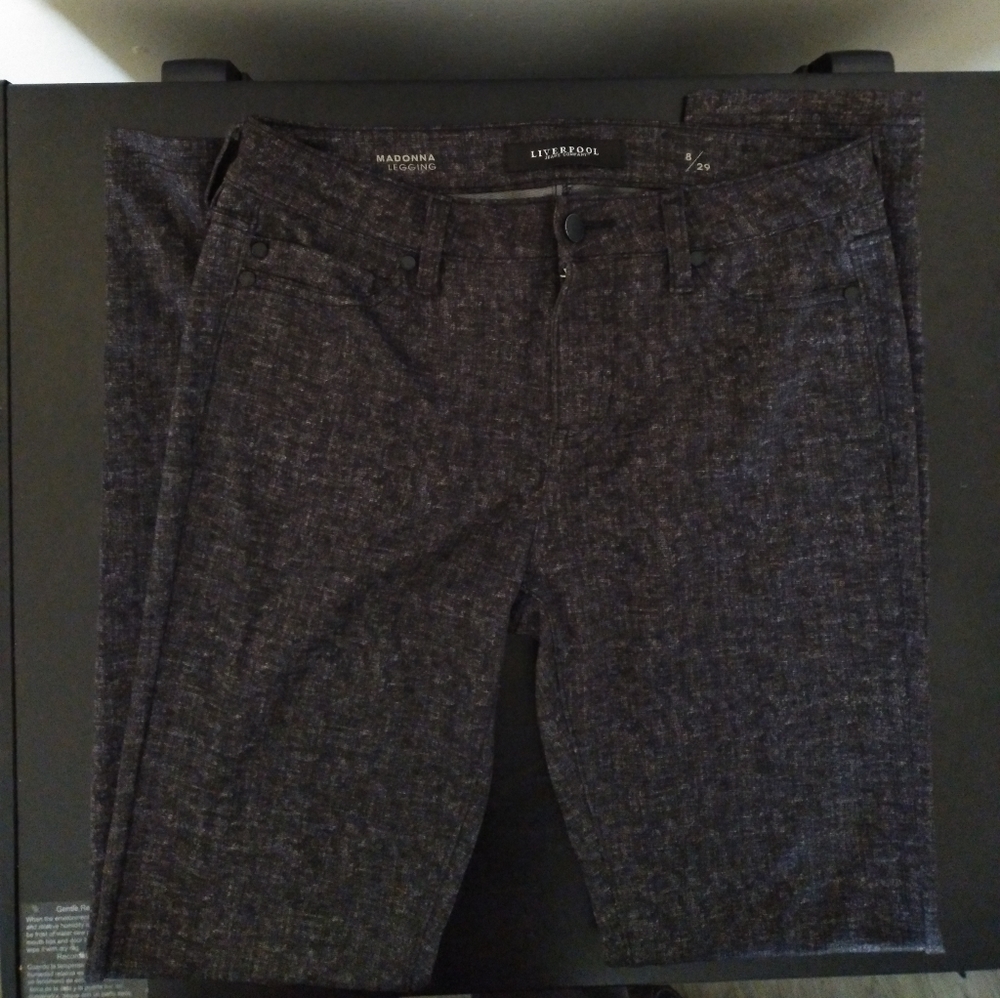 Liverpool Jeans Co. Dark Grey Madonna Leggings